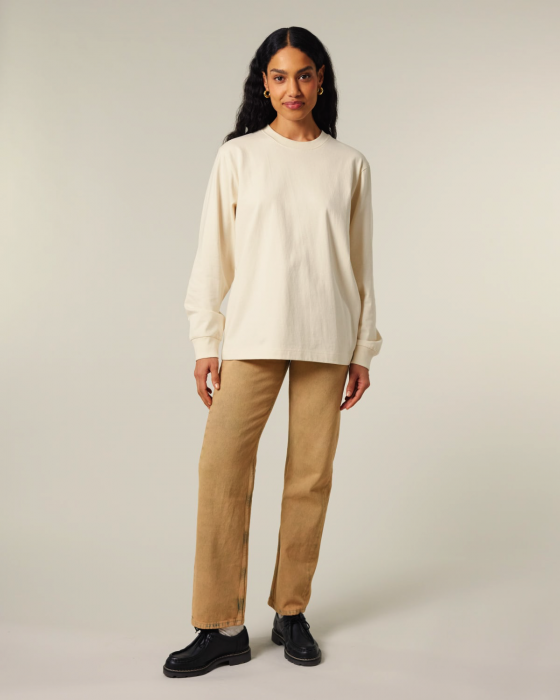 Stanley/Stella - Freestyler Unisex Heavy Long Sleeve T-Shirt - Natural Raw 