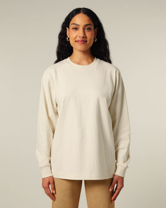 Stanley/Stella - Freestyler Unisex Heavy Long Sleeve T-Shirt - Natural Raw 
