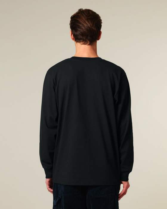 Stanley/Stella - Freestyler Unisex Heavy Long Sleeve T-Shirt - Black