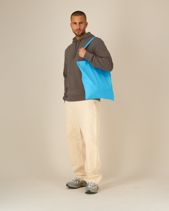 Stanley/Stella - Light Tote Bag - Aqua Blue - Aqua Blue