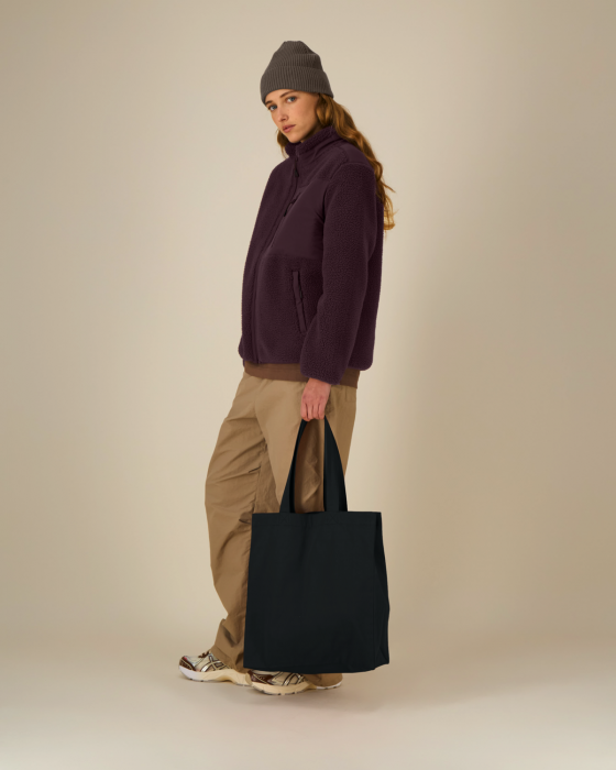 Stanley/Stella - Mid Tote Bag - Black - Black
