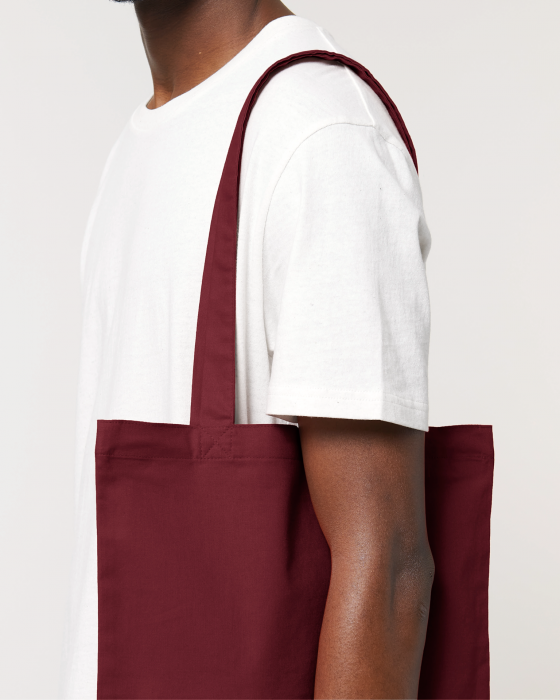 Stanley/Stella - Light Tote Bag - Burgundy - Burgundy
