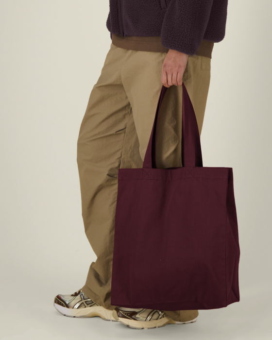 Stanley/Stella - Mid Tote Bag - Burgundy - Burgundy