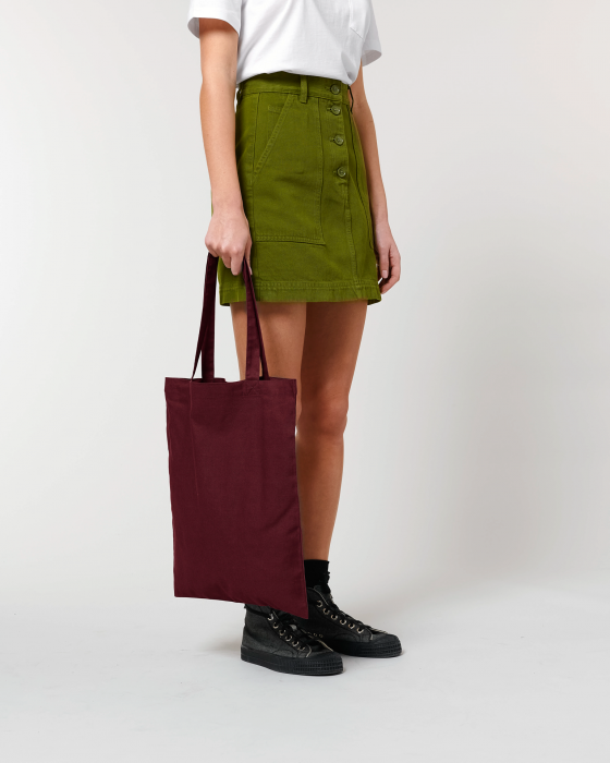 Stanley/Stella - Light Tote Bag - Burgundy - Burgundy