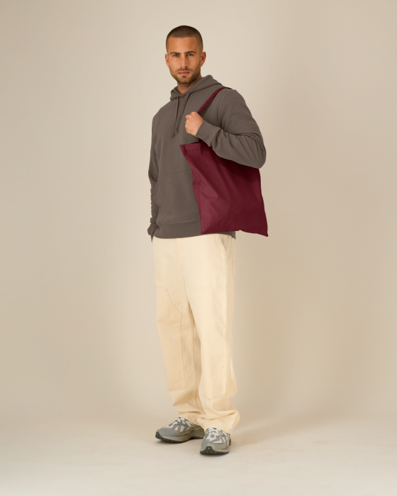 Stanley/Stella - Light Tote Bag - Burgundy - Burgundy