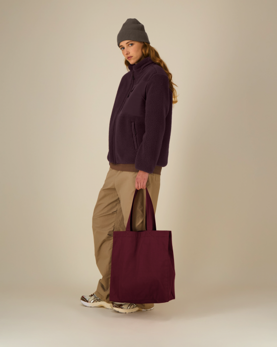 Stanley/Stella - Mid Tote Bag - Burgundy - Burgundy
