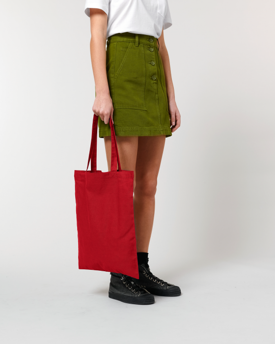 Stanley/Stella - Light Tote Bag - Red - Red