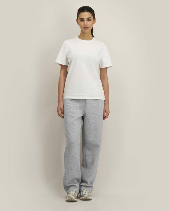 Stanley/Stella - Eco Cotton Needer Straight Jogger - Heather Grey