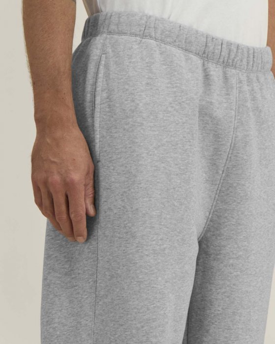 Stanley/Stella - Eco Cotton Needer Straight Jogger - Heather Grey