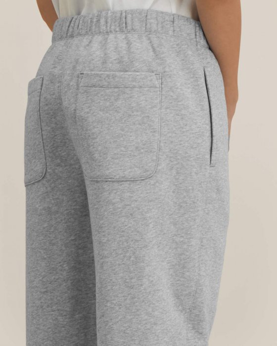Stanley/Stella - Eco Cotton Needer Straight Jogger - Heather Grey