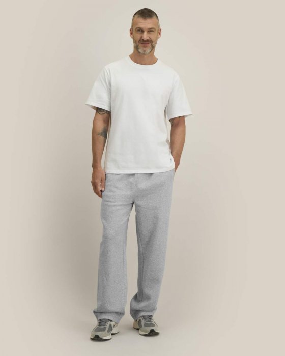 Stanley/Stella - Eco Cotton Needer Straight Jogger - Heather Grey
