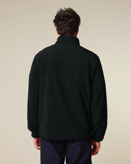 Stanley/Stella - Trekker Unisex Fleece Jacket - Black