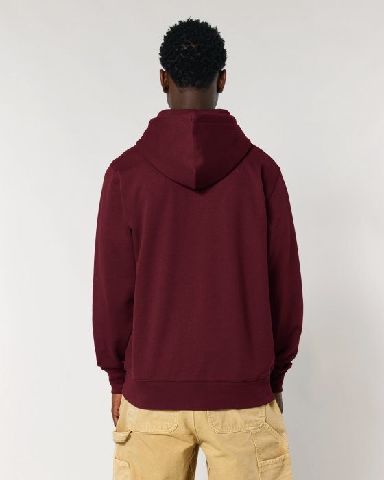 Stanley/Stella - Cultivator 2.0 Unisex Hoodie With Zipper - Burgundy