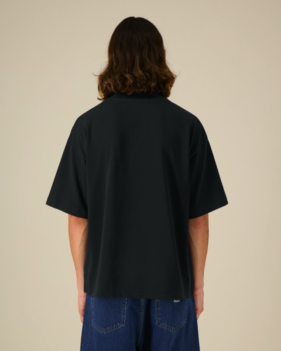 Stanley/Stella - Asher Heavy Boxy T-Shirt - Black
