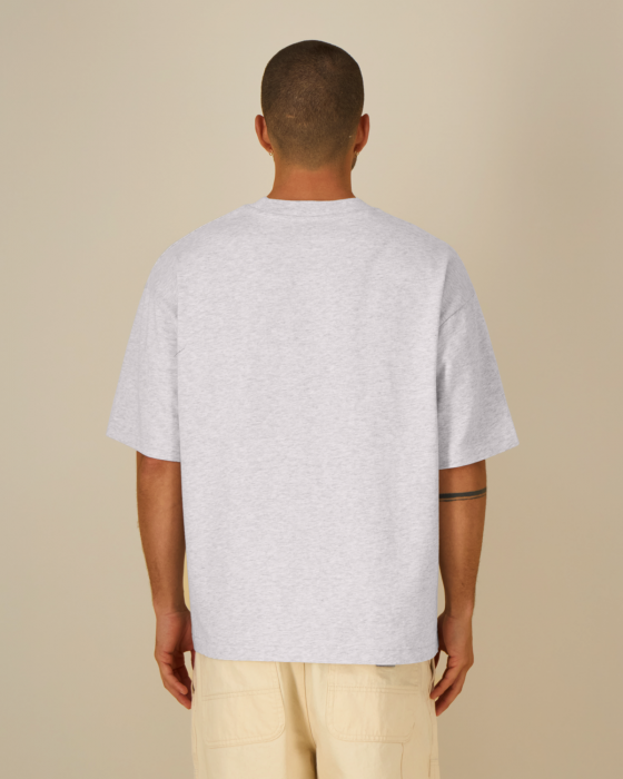 Stanley/Stella - Asher Heavy Boxy T-Shirt - Cool Heather Grey