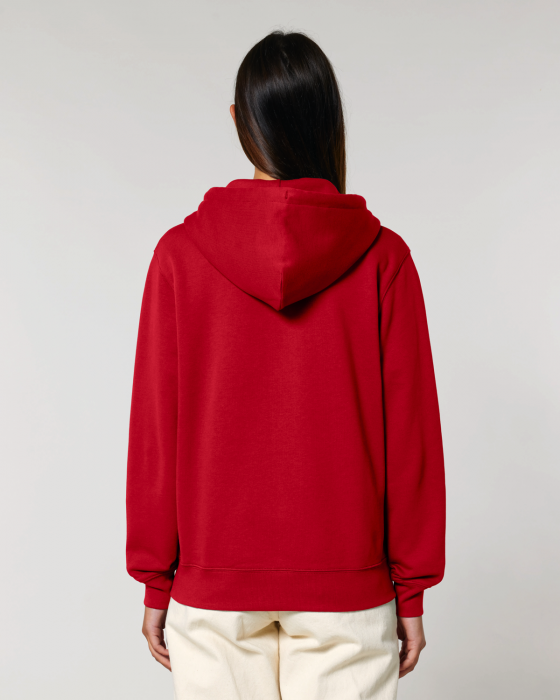 Stanley/Stella - Cultivator 2.0 Unisex Hoodie With Zipper - Red