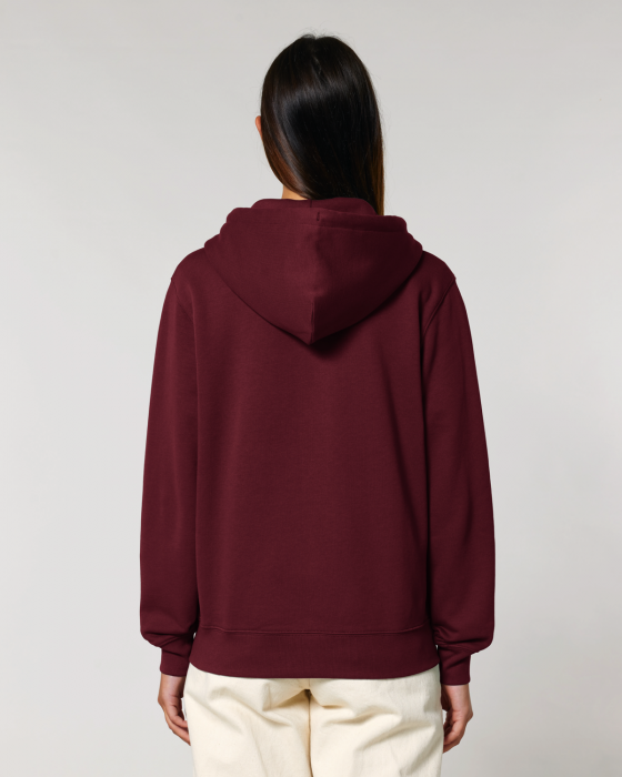 Stanley/Stella - Cultivator 2.0 Unisex Hoodie With Zipper - Burgundy