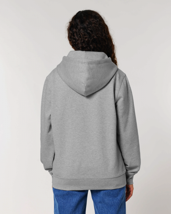 Stanley/Stella - Cultivator 2.0 Unisex Hoodie With Zipper - Heather Grey