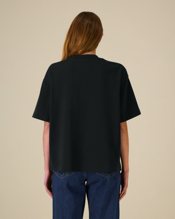 Stanley/Stella - Asher Heavy Boxy T-Shirt - Black