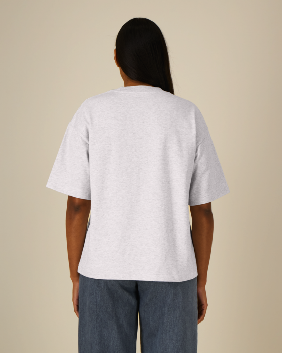 Stanley/Stella - Asher Heavy Boxy T-Shirt - Cool Heather Grey