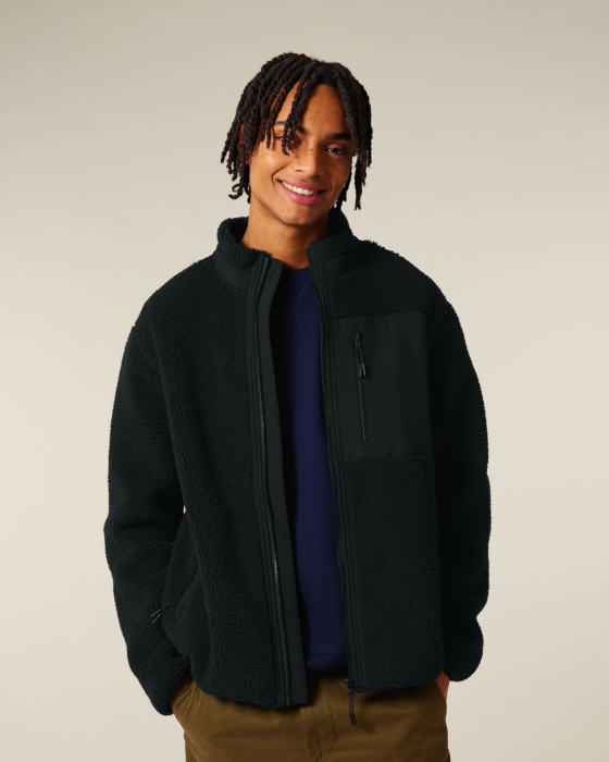 Stanley/Stella - Brooker Fleece Jacket - Black