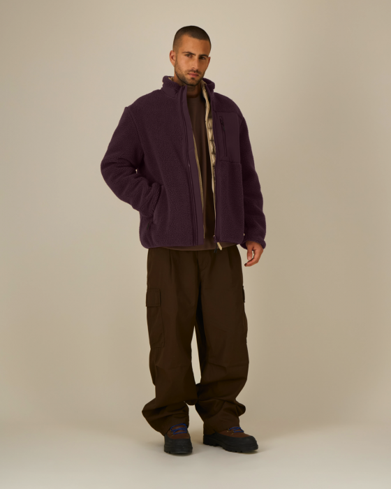 Stanley/Stella - Brooker Fleece Jacket - Red Brown