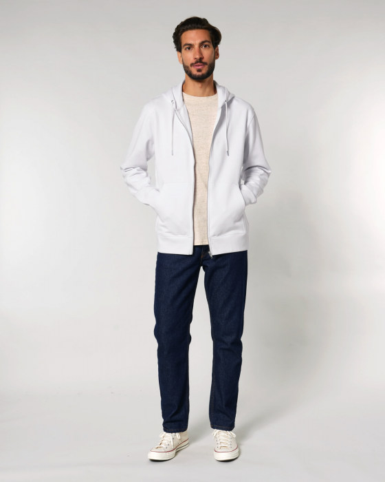 Stanley/Stella - Cultivator 2.0 Unisex Hoodie With Zipper - White