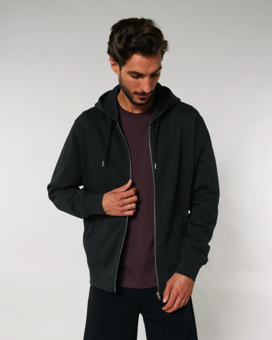 Stanley/Stella - Cultivator 2.0 Unisex Hoodie With Zipper - Black
