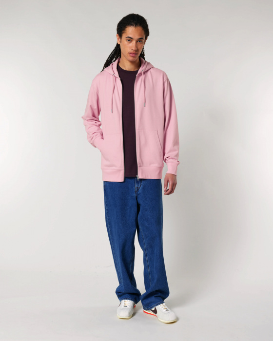 Stanley/Stella - Cultivator 2.0 Unisex Hoodie With Zipper - Cotton Pink