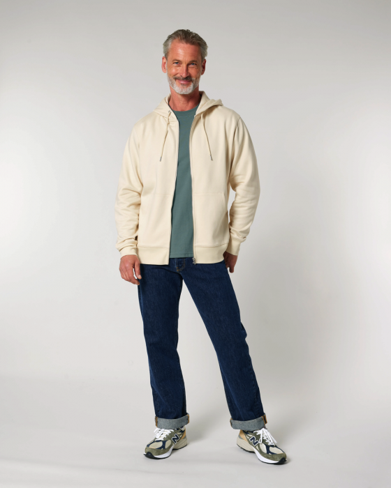 Stanley/Stella - Cultivator 2.0 Unisex Hoodie With Zipper - Natural Raw 