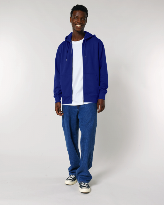 Stanley/Stella - Cultivator 2.0 Unisex Hoodie With Zipper - Worker Blue