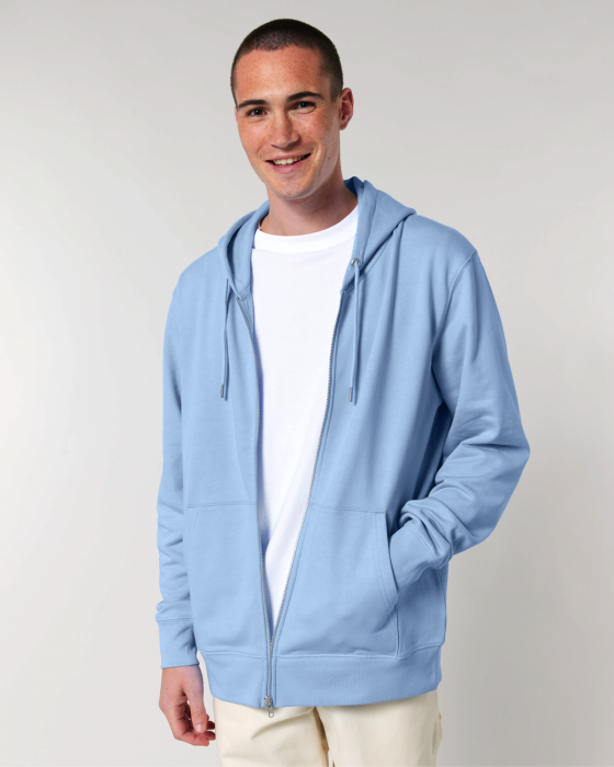 Stanley/Stella - Cultivator 2.0 Unisex Hoodie With Zipper - Blue Soul