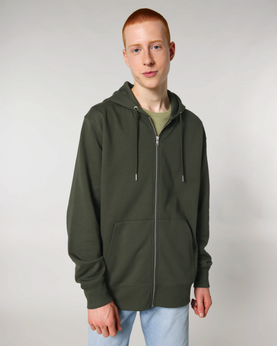 Stanley/Stella - Cultivator 2.0 Unisex Hoodie With Zipper - Khaki