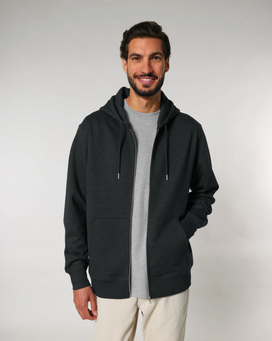 Stanley/Stella - Cultivator 2.0 Unisex H&aelig;ttetr&oslash;je Med Lynl&aring;s - Dark Heather Grey