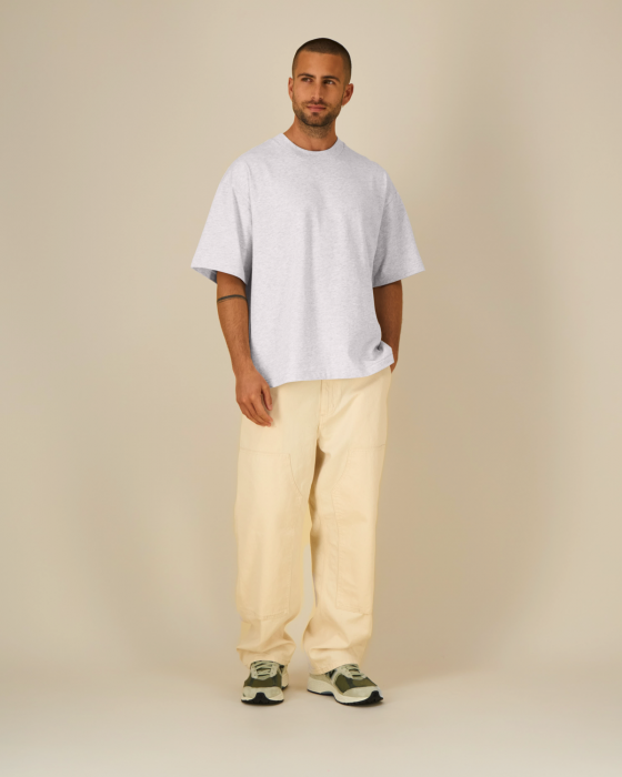 Stanley/Stella - Asher Heavy Boxy T-Shirt - Cool Heather Grey