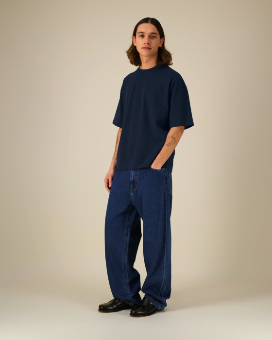 Stanley/Stella - Asher Heavy Boxy T-Shirt - French Navy