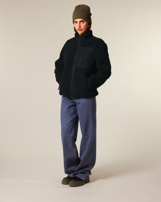 Stanley/Stella - Brooker Fleece Jacket - Black