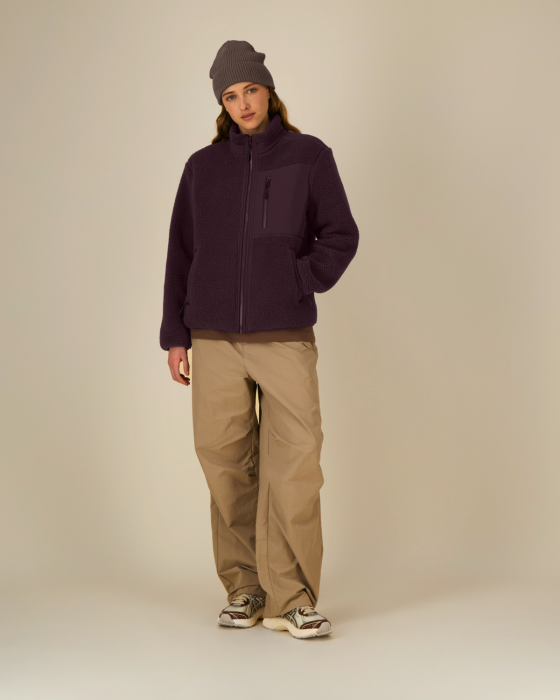 Stanley/Stella - Brooker Fleece Jacket - Red Brown