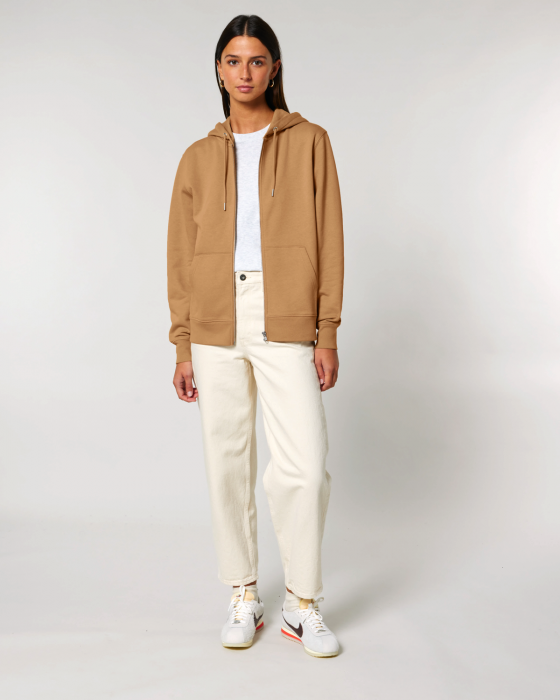 Stanley/Stella - Cultivator 2.0 Unisex Hoodie With Zipper - Latte