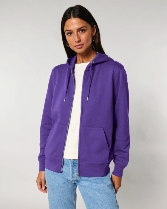 Stanley/Stella - Cultivator 2.0 Unisex Hoodie With Zipper - Purple Love