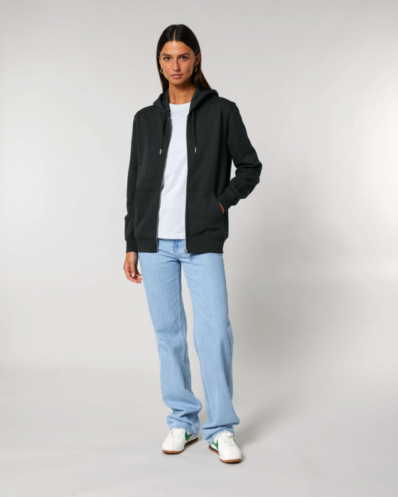 Stanley/Stella - Cultivator 2.0 Unisex H&aelig;ttetr&oslash;je Med Lynl&aring;s - Dark Heather Grey