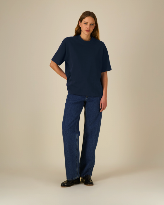 Stanley/Stella - Asher Heavy Boxy T-Shirt - French Navy