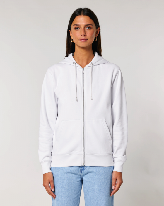 Stanley/Stella - Cultivator 2.0 Unisex Hoodie With Zipper - White