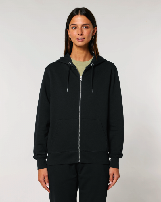 Stanley/Stella - Cultivator 2.0 Unisex Hoodie With Zipper - Black