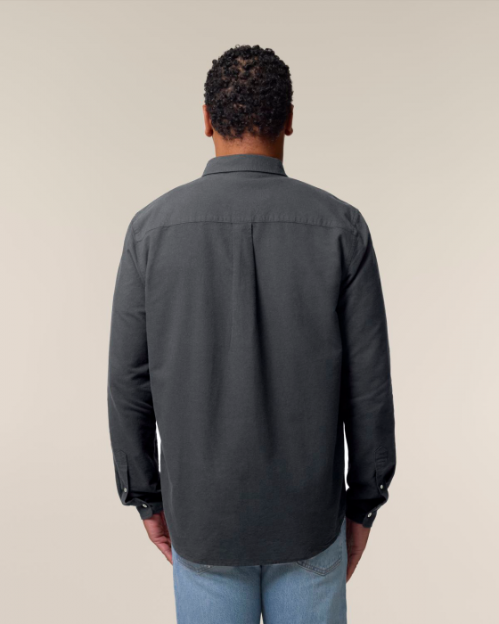 Stanley/Stella - Stanley Oxford Shirt - Anthracite