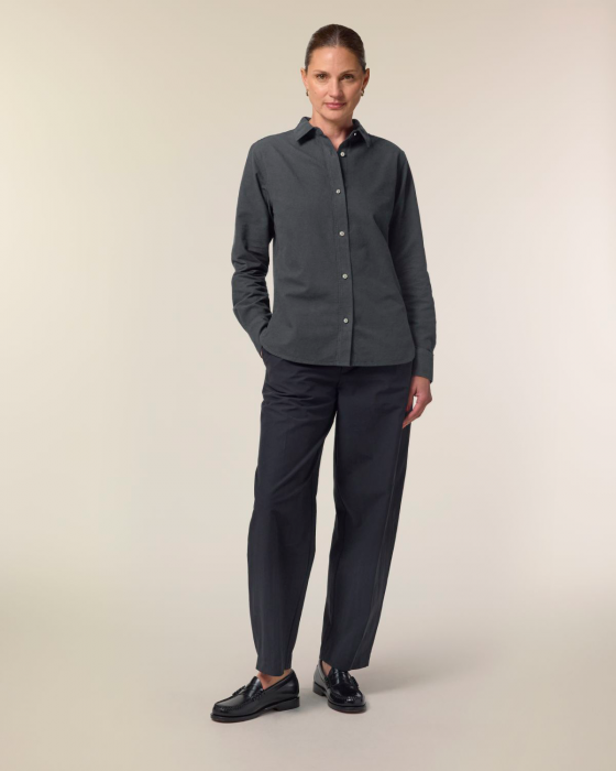 Stanley/Stella - Stella Oxford Shirt Woman - Anthracite
