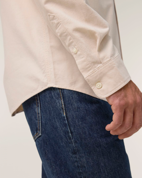 Stanley/Stella - Stanley Oxford Shirt - Beige Oxford