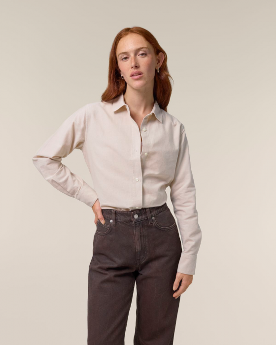Stanley/Stella - Stella Oxford Shirt Woman - Beige Oxford