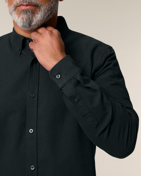 Stanley/Stella - Stanley Oxford Shirt - Black