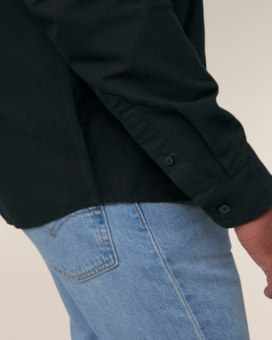 Stanley/Stella - Stanley Oxford Shirt - Black